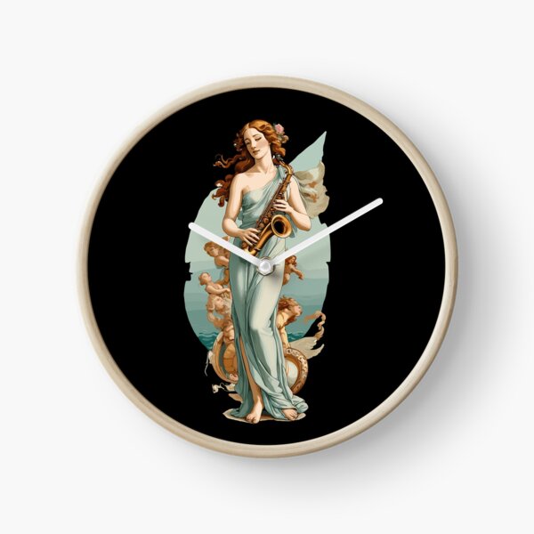 Item preview, Venus Playing Saxophone Funny Jazz Design designed and sold by LuminOrb.