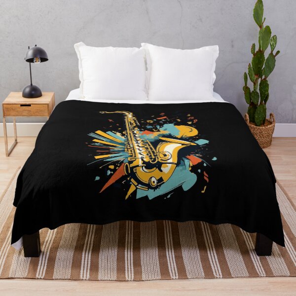 Item preview, Funny saxophone design for jazz music lovers designed and sold by LuminOrb.