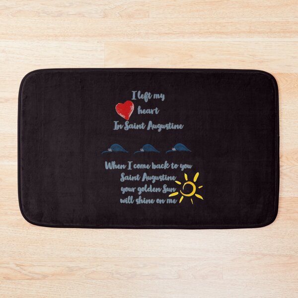 Item preview, I left my heart in Saint Augustine heart and sun designed and sold by TheBruce77.