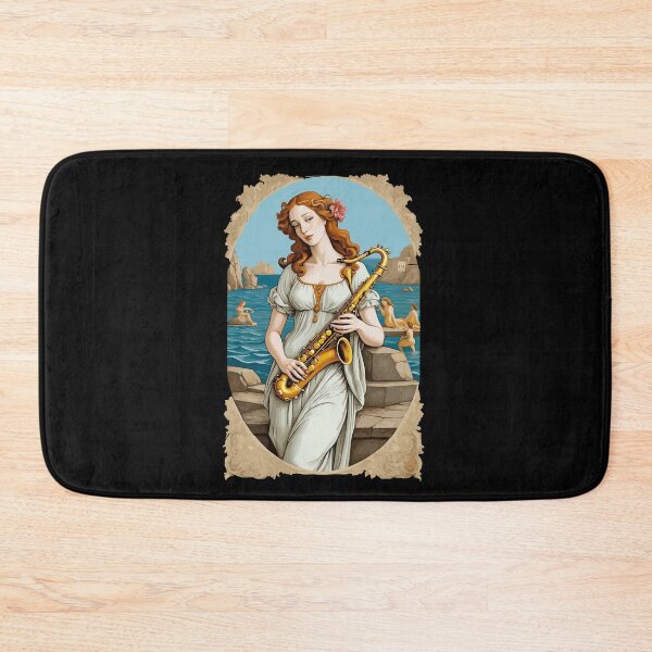 Item preview, Venus Playing Saxophone Funny Jazz Design designed and sold by LuminOrb.