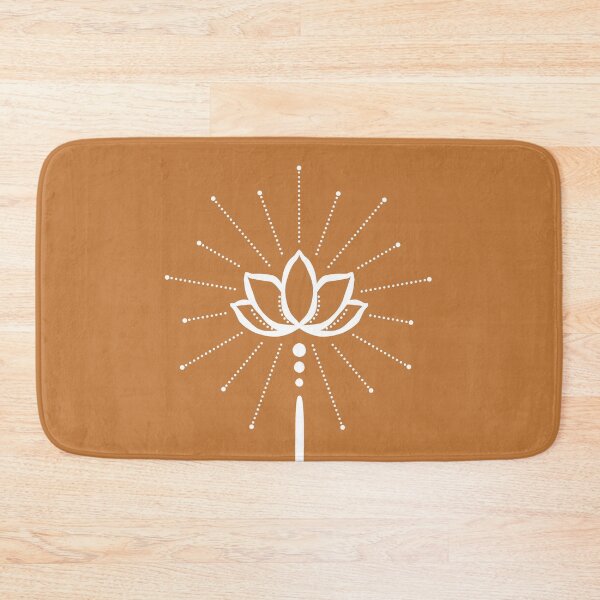 Item preview, Unalome with Plain Background - Rust + Snow designed and sold by Irene Estelle.