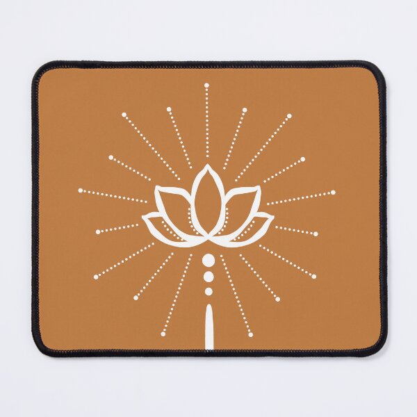 Item preview, Unalome with Plain Background - Rust + Snow designed and sold by Irene Estelle.