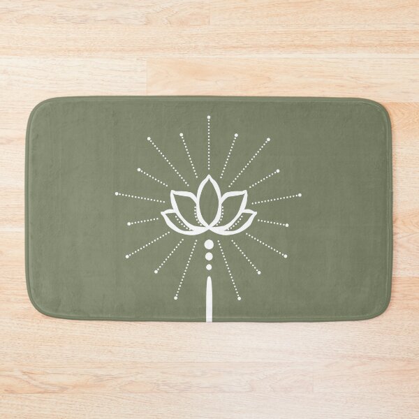 Item preview, Unalome with Plain Background - Sage + Snow designed and sold by Irene Estelle.