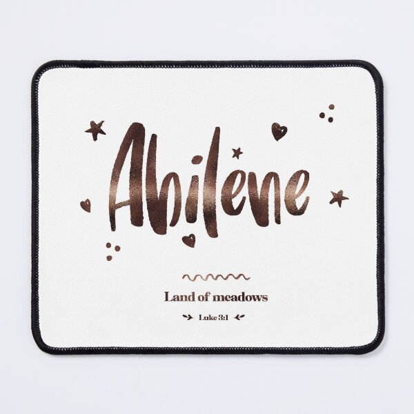 Item preview, Abilene | Luke 3 1 | Land of Meadows | Christian Name with Biblical Meaning For Girl | Christian Name Collection designed and sold by Blessed Be Your Name.