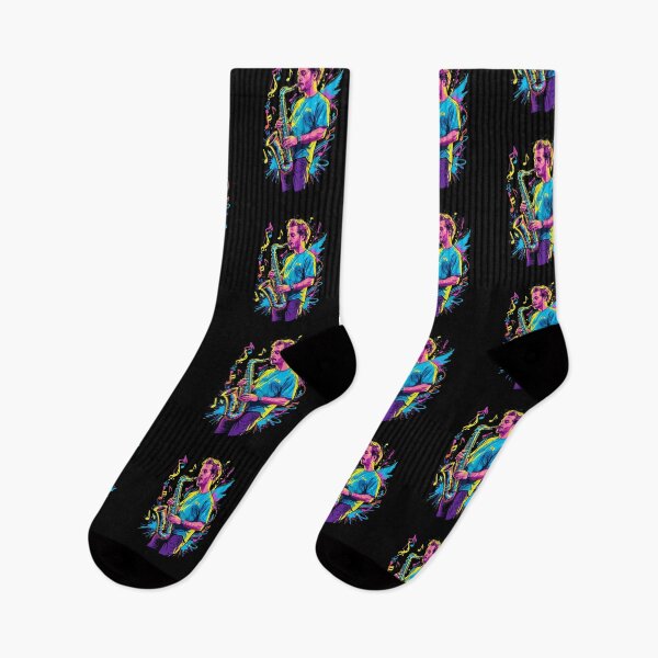 Artikelvorschau, Lustiges Saxophon Design Für Jazz Musik Liebhaber entworfen und verkauft von LuminOrb.