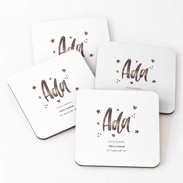 Item preview, Ada | Genesis 4 19 | Adornment | Christian Name with Biblical Meaning For Girl | Christian Name Collection designed and sold by Blessed Be Your Name.