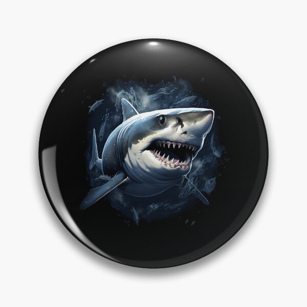 Item preview, Great White Shark Fish designed and sold by DerSenat.