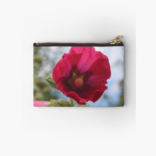 Item preview, Cerise pink hollyhock flower designed and sold by Emma  Amies.