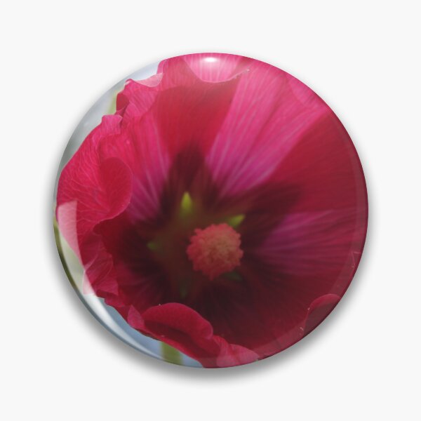 Item preview, Cerise pink hollyhock flower designed and sold by Emma  Amies.