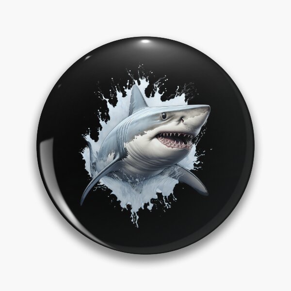 Item preview, Great White Shark Fish designed and sold by DerSenat.