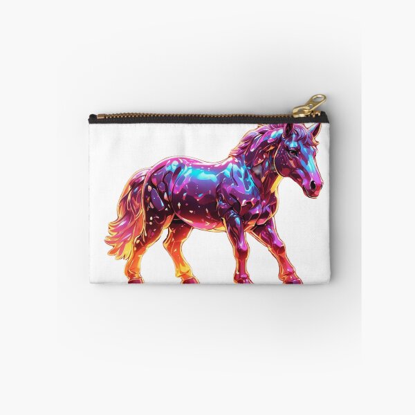 Item preview, Colorful brown horse  designed and sold by LevCreates.