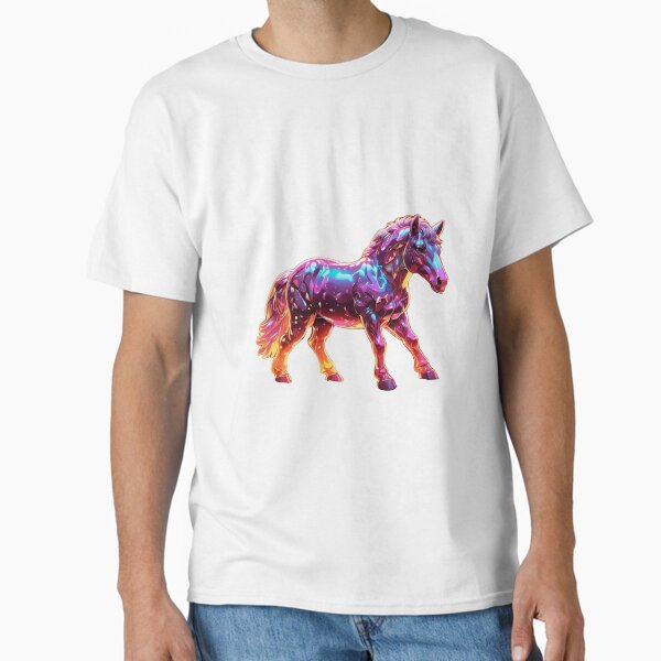 Item preview, Cheval brun coloré designed and sold by LevCreates.