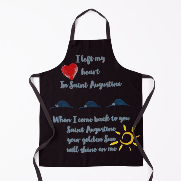 Item preview, I left my heart in Saint Augustine heart and sun designed and sold by TheBruce77.