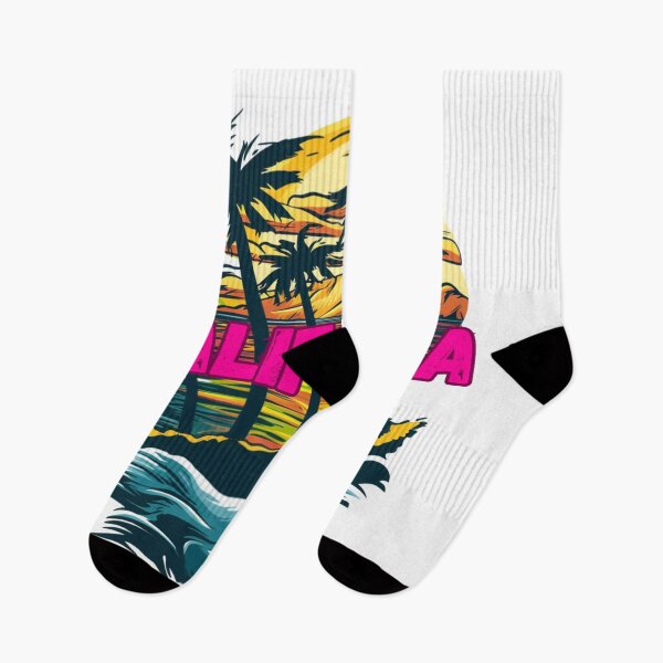 Item preview, California: Vintage Retro Sunset Beach And Crashing Waves designed and sold by Fantasy Masterpiece.