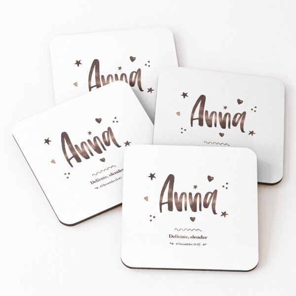 Item preview, Anna | Luke 2 36 | Grace Favor | Christian Name with Biblical Meaning For Girl | Christian Name Collection designed and sold by Blessed Be Your Name.