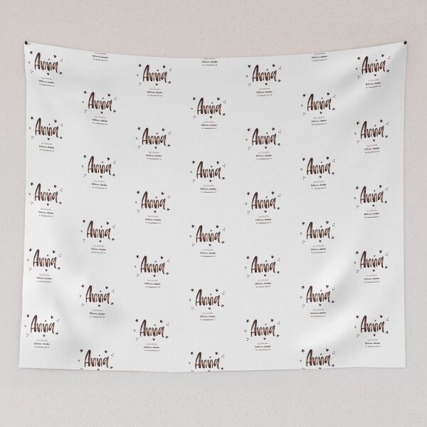 Item preview, Anna | Luke 2 36 | Grace Favor | Christian Name with Biblical Meaning For Girl | Christian Name Collection designed and sold by Blessed Be Your Name.