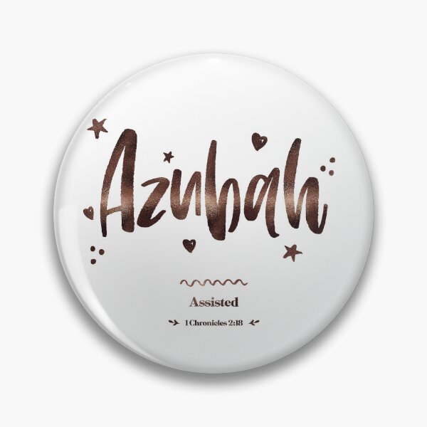 Item preview, Azubah | 1 Chronicles 2 18 | Assisted | Christian Name with Biblical Meaning For Girl | Christian Name Collection designed and sold by Blessed Be Your Name.