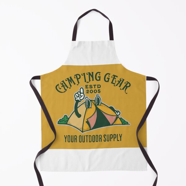 Item preview, Camping Gear Estd 2005 Your Outdoor Supply, Retro Classic Design designed and sold by redstar19.