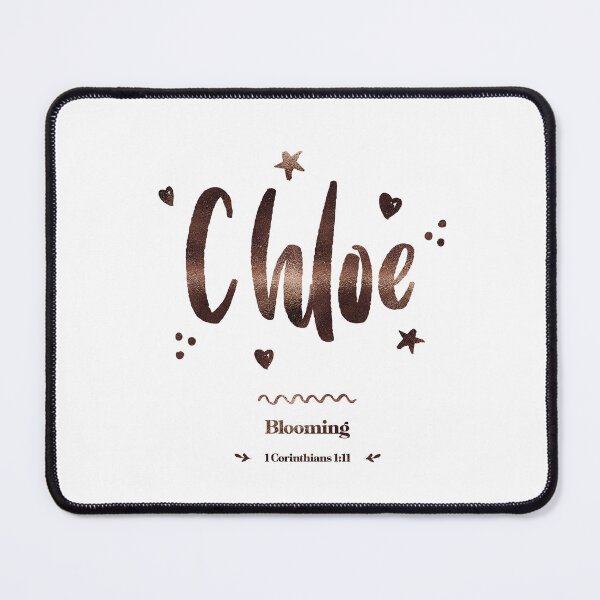 Item preview, Chloe | 1 Corinthians 1 11 | Blooming | Christian Name with Biblical Meaning For Girl | Christian Name Collection designed and sold by Blessed Be Your Name.