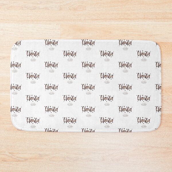 Item preview, Claudia | 2 Timothy 4 21 | Lam Enclosure | Christian Name with Biblical Meaning For Girl | Christian Name Collection designed and sold by Blessed Be Your Name.