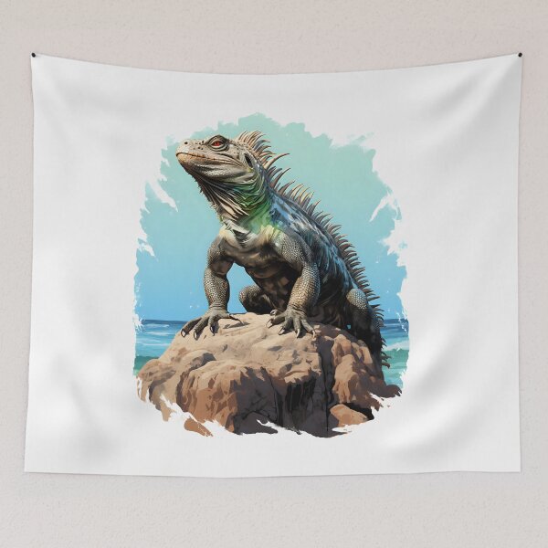 Item preview, Marine iguana Galapagos iguana designed and sold by DerSenat.
