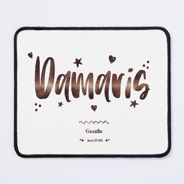 Item preview, Damaris | Acts 17 34 | Gentle | Christian Name with Biblical Meaning For Girl | Christian Name Collection designed and sold by Blessed Be Your Name.