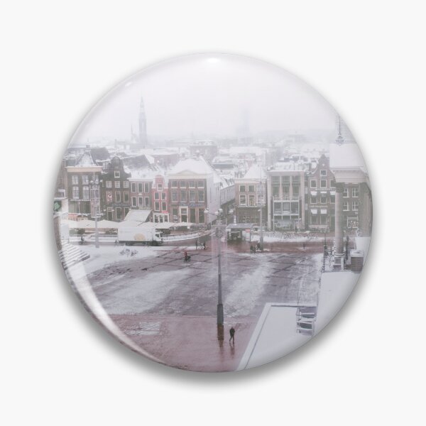 Artikelvorschau, Der Grote Markt ist mit Schnee bedeckt entworfen und verkauft von Elianne Turennout.