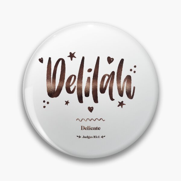 Item preview, Delilah | Judges 16 4 | Delicate | Christian Name with Biblical Meaning For Girl | Christian Name Collection designed and sold by Blessed Be Your Name.