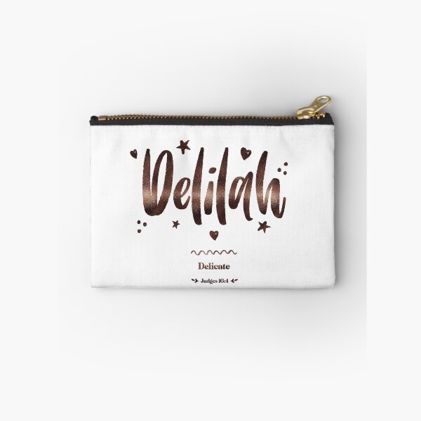 Item preview, Delilah | Judges 16 4 | Delicate | Christian Name with Biblical Meaning For Girl | Christian Name Collection designed and sold by Blessed Be Your Name.