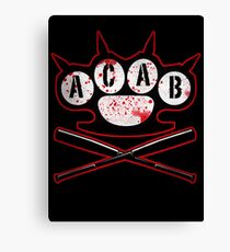 A.C.A.B Hooligans Canvas Print