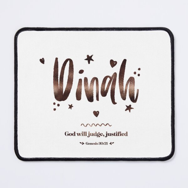 Item preview, Dinah | Genesis 30 21 | God Will Judge | Justified | Christian Name with Biblical Meaning For Girl | Christian Name Collection designed and sold by Blessed Be Your Name.