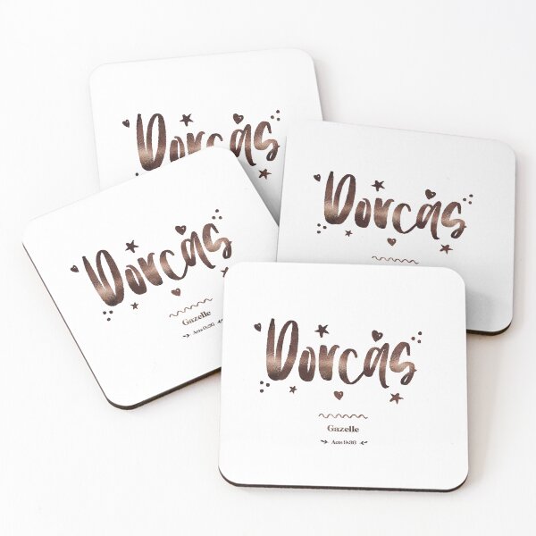 Item preview, Dorcas | Acts 9 36 | Gazelle | Christian Name with Biblical Meaning For Girl | Christian Name Collection designed and sold by Blessed Be Your Name.