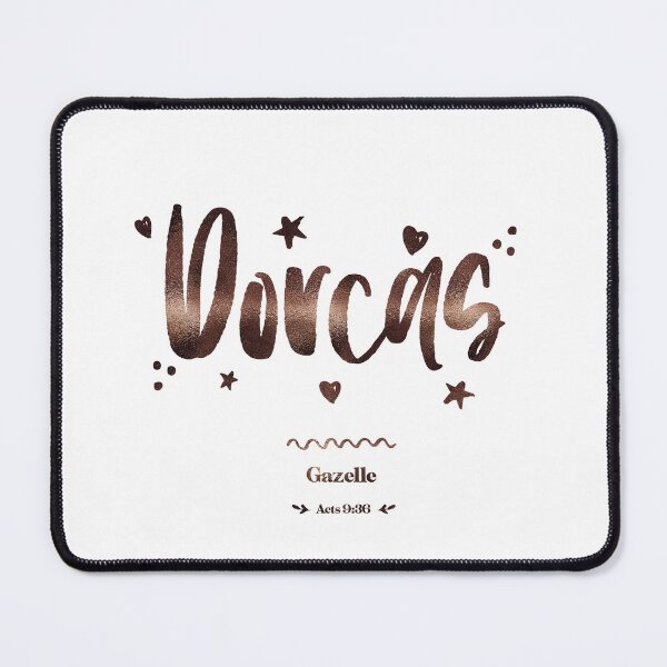 Item preview, Dorcas | Acts 9 36 | Gazelle | Christian Name with Biblical Meaning For Girl | Christian Name Collection designed and sold by Blessed Be Your Name.