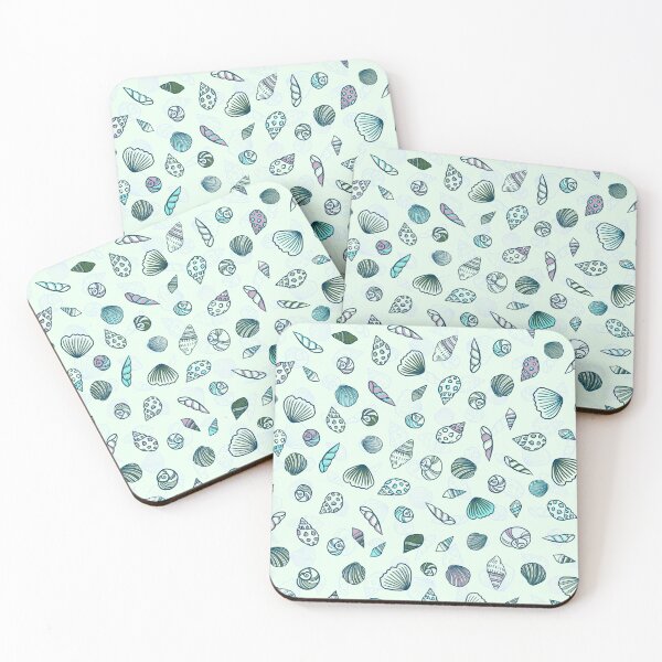 Item preview, Seashells scatters designed and sold by Artbyannieyang.