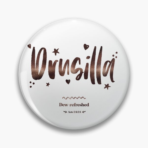 Item preview, Drusilla | Acts 24 24 | Dew-Refreshed | Christian Name with Biblical Meaning For Girl | Christian Name Collection designed and sold by Blessed Be Your Name.