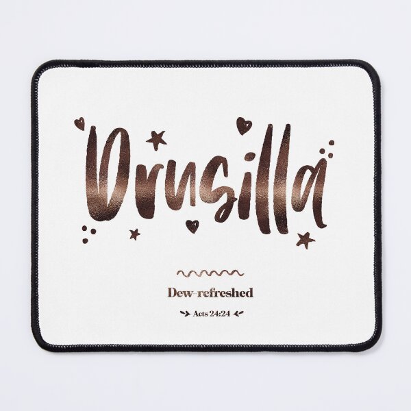 Item preview, Drusilla | Acts 24 24 | Dew-Refreshed | Christian Name with Biblical Meaning For Girl | Christian Name Collection designed and sold by Blessed Be Your Name.