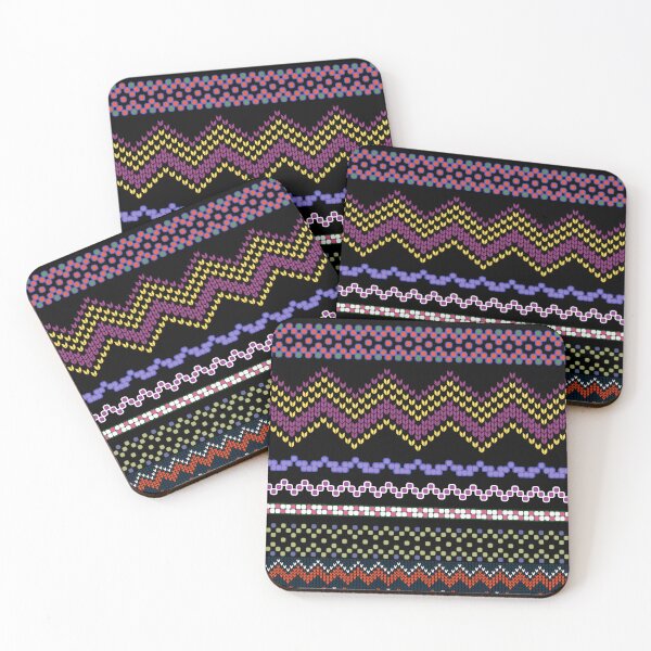 Item preview, Knitting aesthetic coloured pattern. designed and sold by Chicas-wonder.