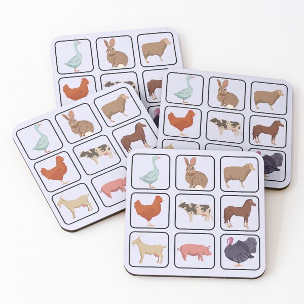 Item preview, Barnyard Buddies: Charming Farm Animal Portraits designed and sold by Amazing-Kortez.