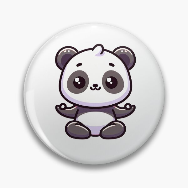 Item preview, Cute Kawaii Zen Panda  designed and sold by Milandrial.