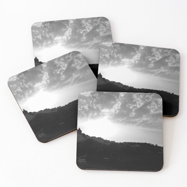 Item preview, Monastery on Patmos, evening 1, monochrome designed and sold by paulboizot.