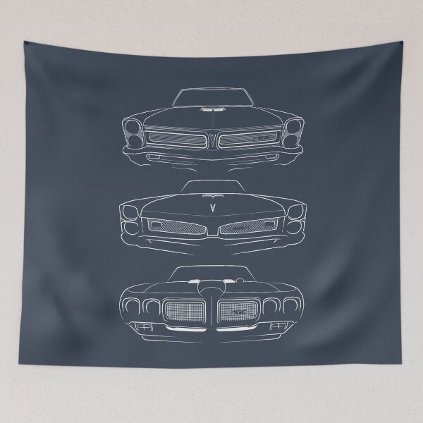 Artikelvorschau, Entwicklung des Pontiac GTO (1965, 1967, 1970) entworfen und verkauft von mal-photography.