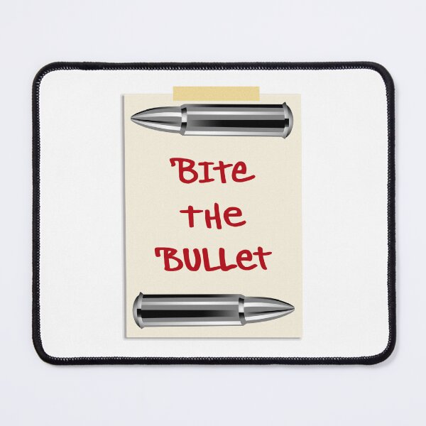 Item preview, bite the bullet note designed and sold by dumbdrunkdeer.