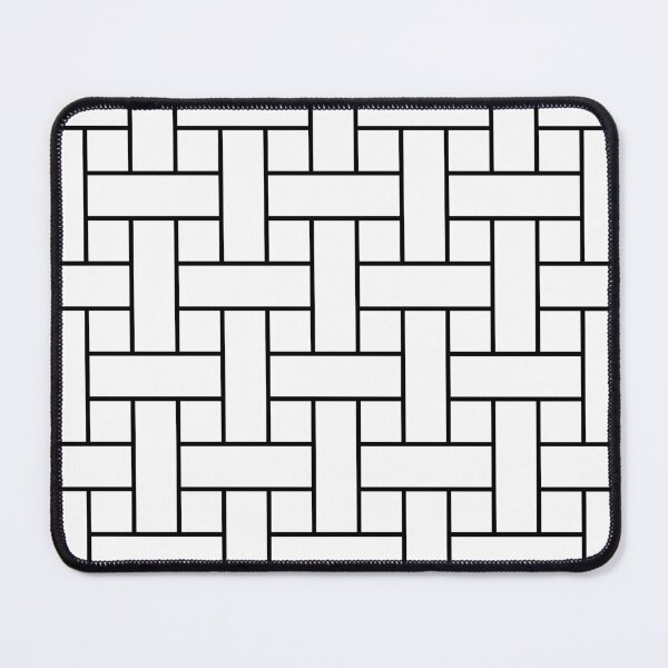 Item preview, White Herringbone Weave Pattern designed and sold by starrylite.