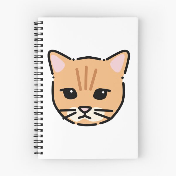 Item preview, Cute Orange Cat Head designed and sold by Lyxvrt.
