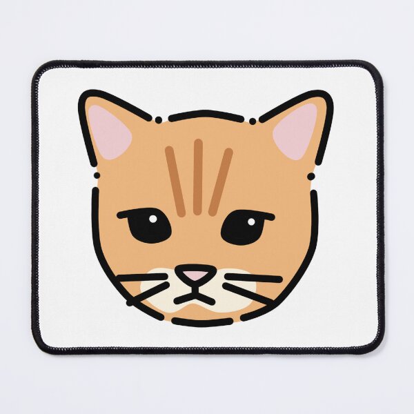 Item preview, Cute Orange Cat Head designed and sold by Lyxvrt.