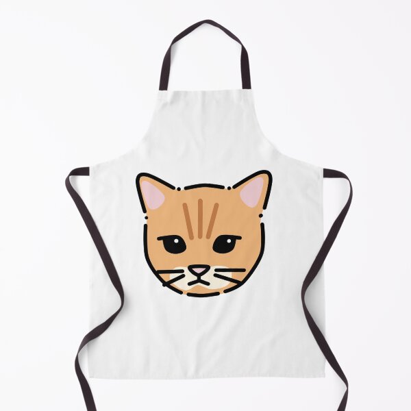 Item preview, Cute Orange Cat Head designed and sold by Lyxvrt.