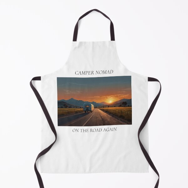 Item preview, Camper Nomad On The Road Again Camping Design designed and sold by WicklTees.