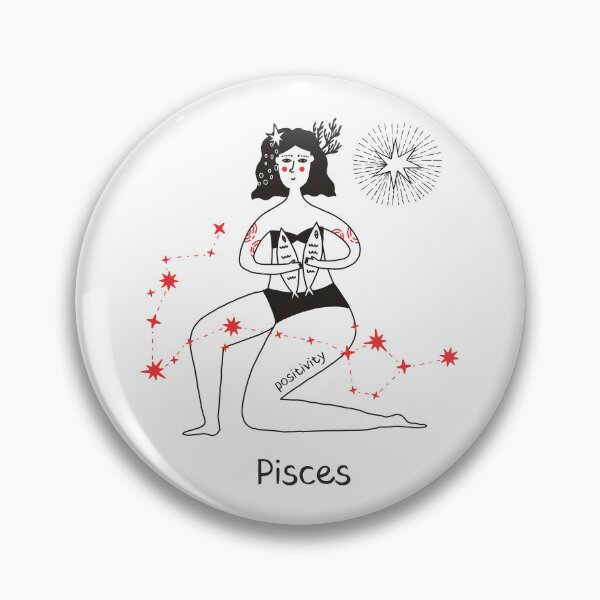 Item preview, B. positivity Zodiac Female Pisces designed and sold by MonochromeEcho.