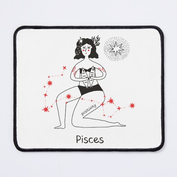 Item preview, B. positivity Zodiac Female Pisces designed and sold by MonochromeEcho.