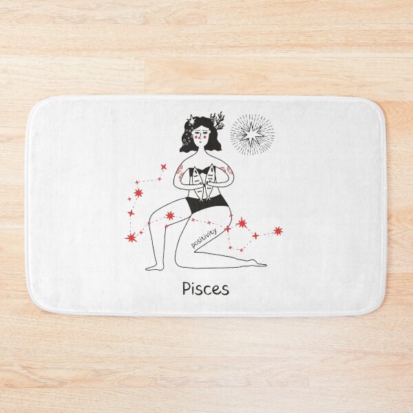 Item preview, B. positivity Zodiac Female Pisces designed and sold by MonochromeEcho.